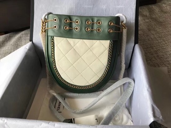 Chanel Flap Original Sheepskin leather Shoulder Bag 55698 green