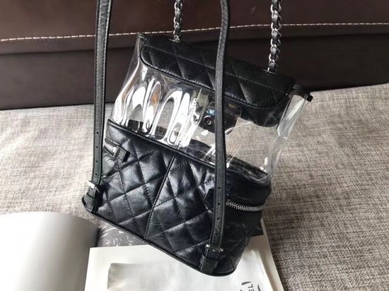 Chanel Original Calfskin Leather Backpack 83429 black