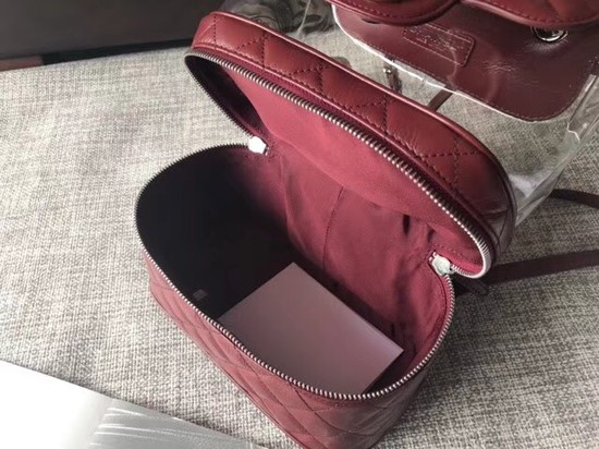 Chanel Original Calfskin Leather Backpack 83429 red