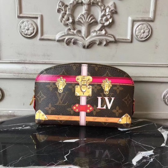 Louis Vuitton Monogram Pouch Pm Cosmetic Bag 43615
