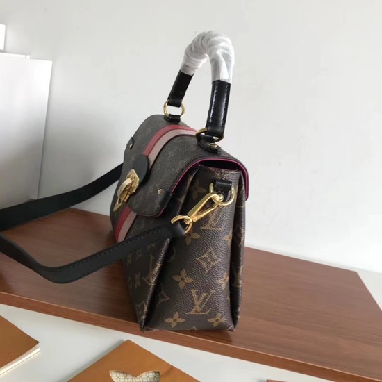 Louis vuitton original monogram canvas ONE HANDLE 48998 pink&red