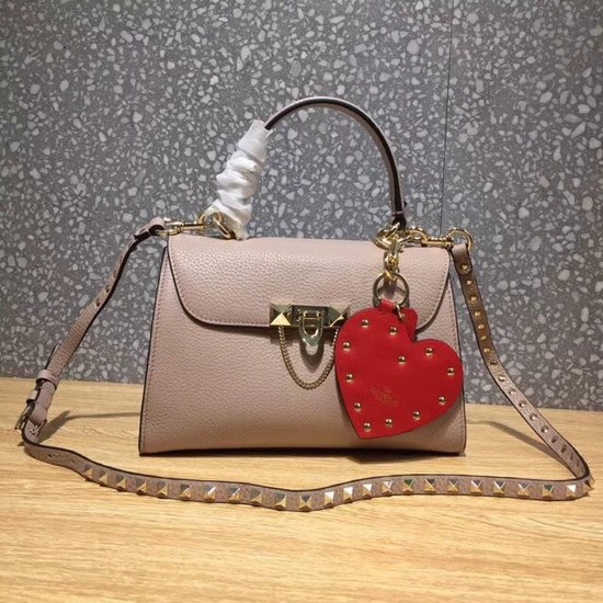 Valentino Original Leather Tote Bag 0065 pink