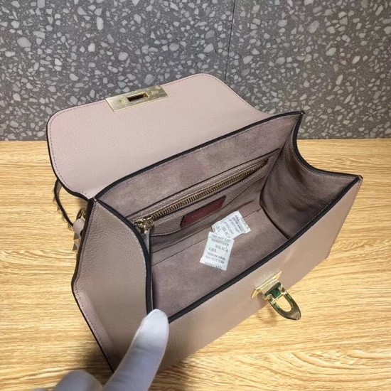 Valentino Original Leather Tote Bag 0065 pink