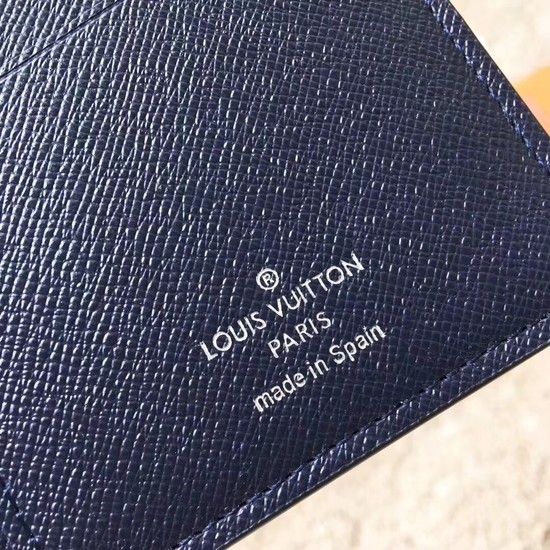 Louis Vuitton EPI leather Wallet 63511 blue