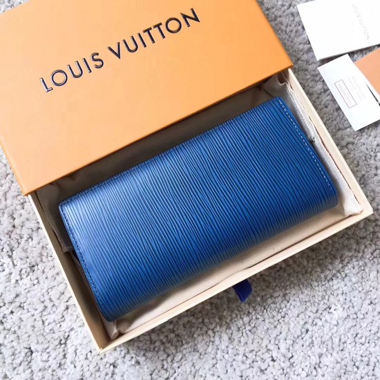 Louis Vuitton EPI leather Wallet 63511 blue
