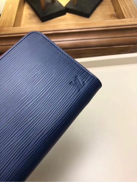 Louis Vuitton EPI leather Zippy Wallet 67267 dark blue