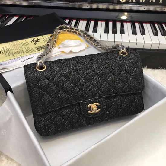 Chanel Flap Shoulder Bags BZ1112 black