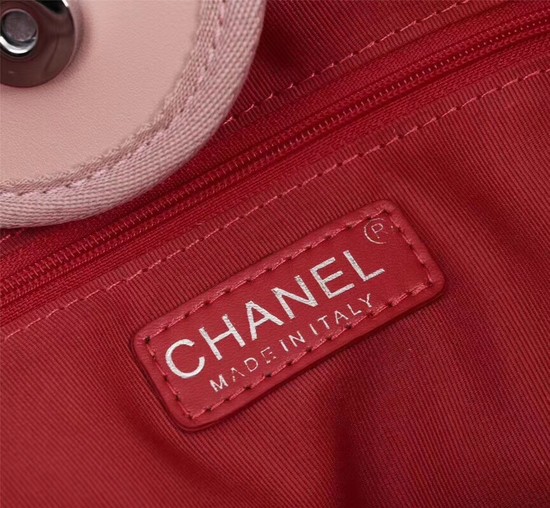 Chanel Cowhide Tote Bag 7180 pink