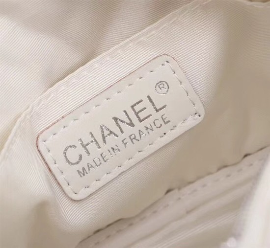 Chanel mini Sheepskin Leather cross-body bag 4669 white