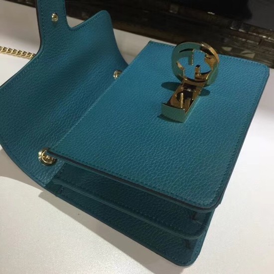 Gucci GG Cowhide top quality Shoulder Bag 510304 blue