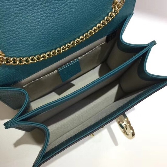 Gucci GG Cowhide top quality Shoulder Bag 510304 blue