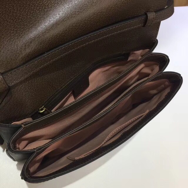 Gucci Queen Margaret GG Supreme medium shoulder bag 524356 brown