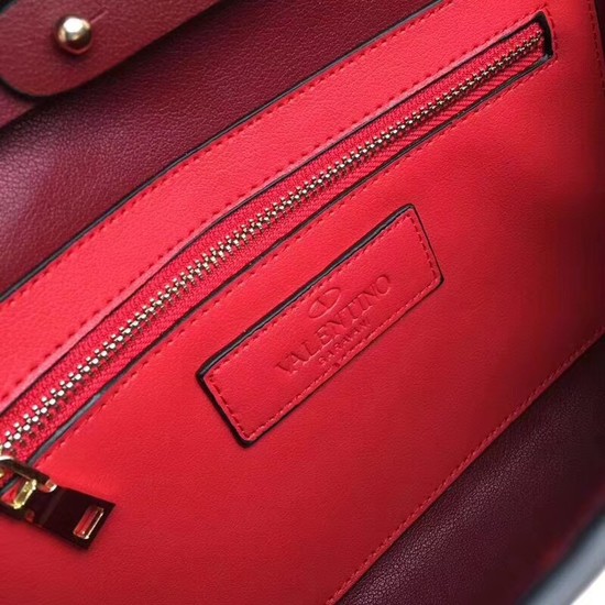 Valentino Original Leather cross-body bag 38020 Wine