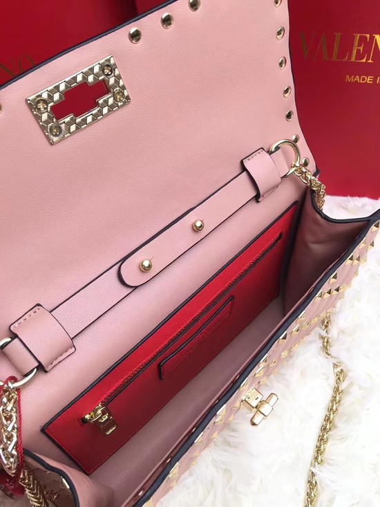 Valentino Original Leather cross-body bag 38020 pink