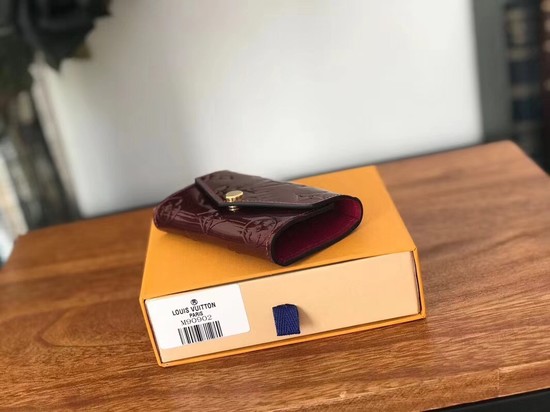 Louis Vuitton Monogram Vernis 6 KEY HOLDER 90900 purple