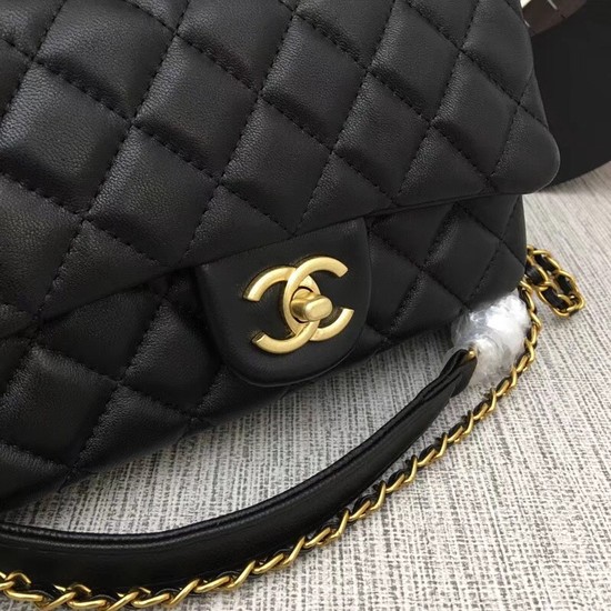Chanel mini Sheepskin Leather cross-body bag 5698 black