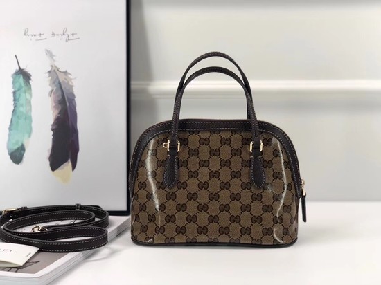Gucci GG Supreme Canvas tote bag 341504 Brown