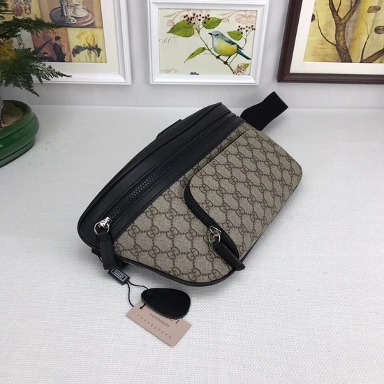 Gucci Soft GG Supreme belt bag 406372 black