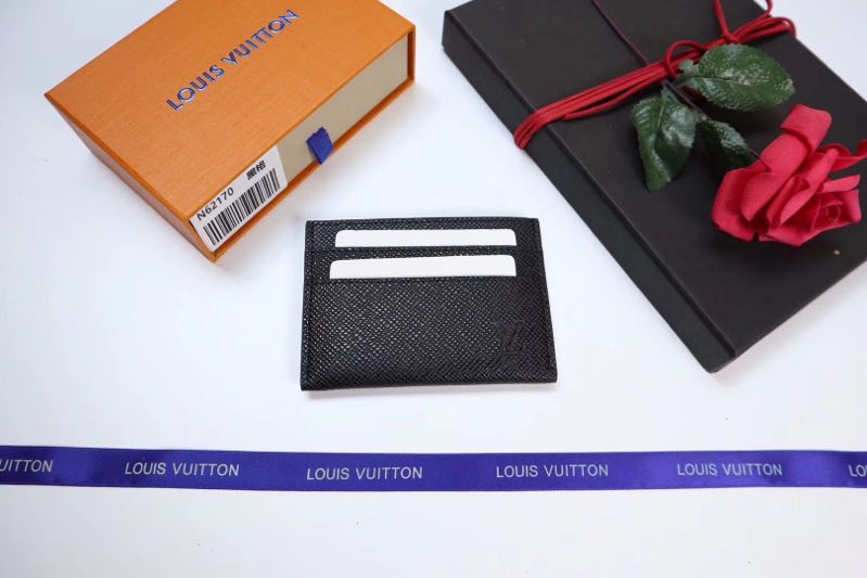 Louis Vuitton CARD HOLDER M60721 black