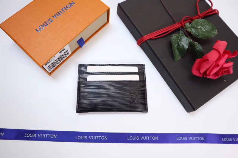 Louis Vuitton Epi Leather CARD HOLDER M60721 black