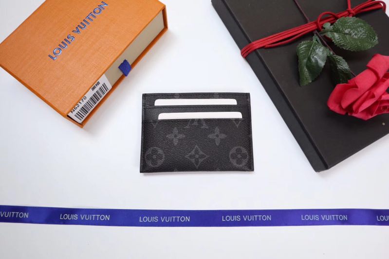 Louis Vuitton Monogram Canvas CARD HOLDER M61733 black