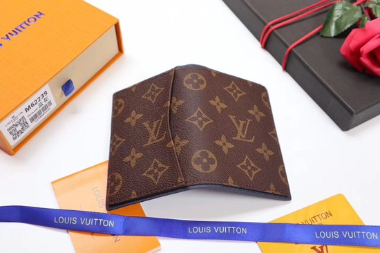 Louis Vuitton Monogram Ink Card Purse 62219 brown