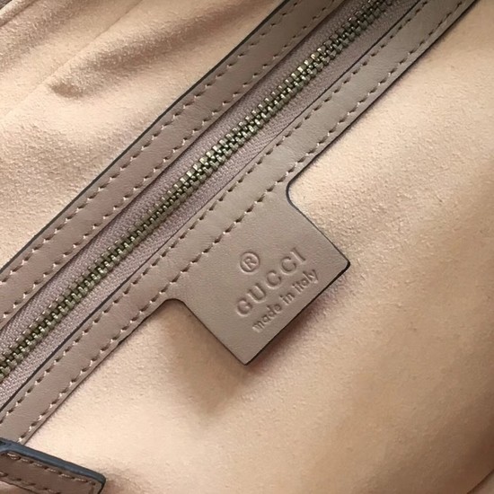 Gucci GG Marmont matelasse belt bag 523380 apricot