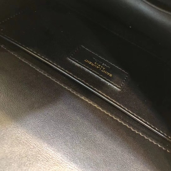 SAINT LAURENT Monogram leather cross-body bag 512853 black