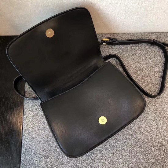 SAINT LAURENT Monogram leather cross-body bag 512853 black