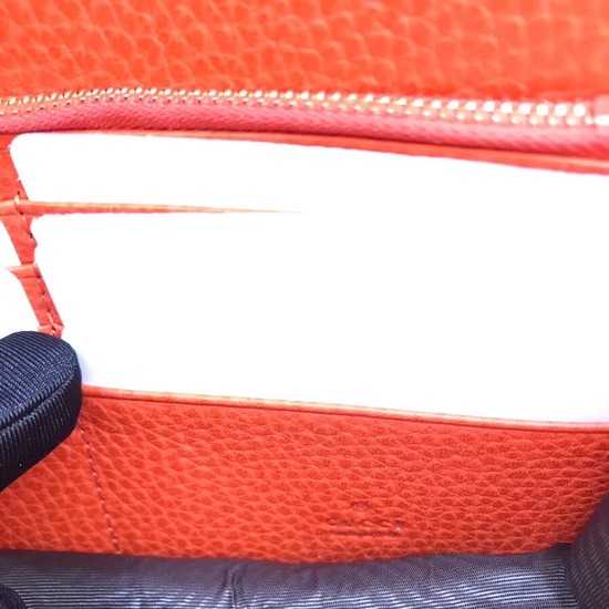 Gucci GG Marmont cross-body bag 510314 orange