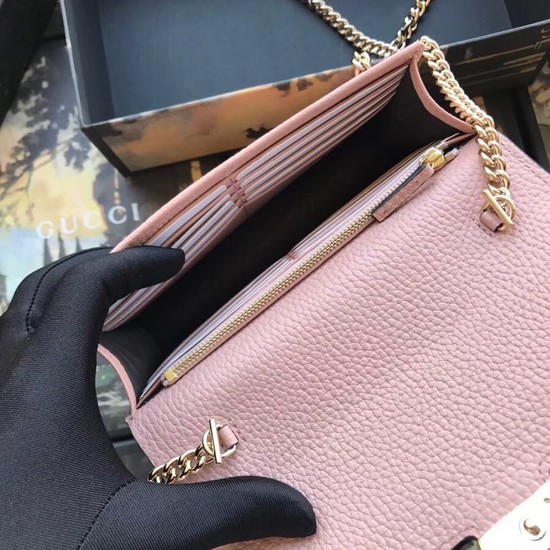 Gucci GG Marmont cross-body bag 510314 pink
