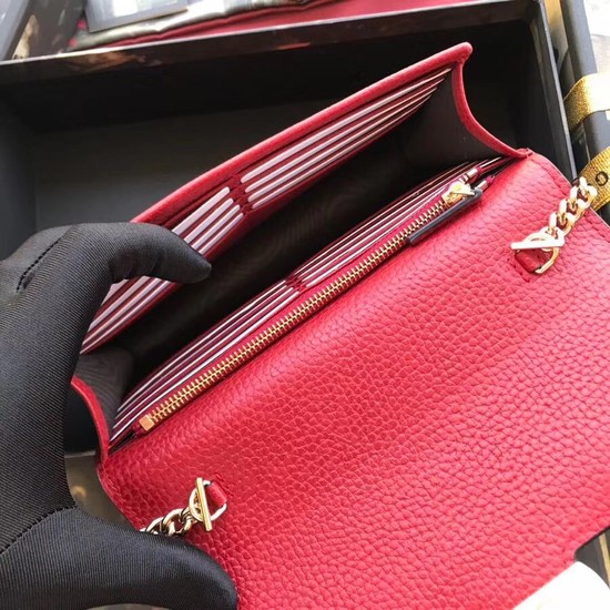 Gucci GG Marmont cross-body bag 510314 red