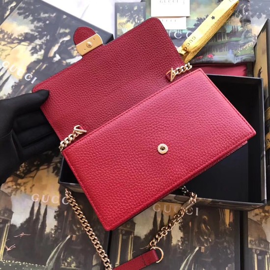 Gucci GG Marmont cross-body bag 510314 red