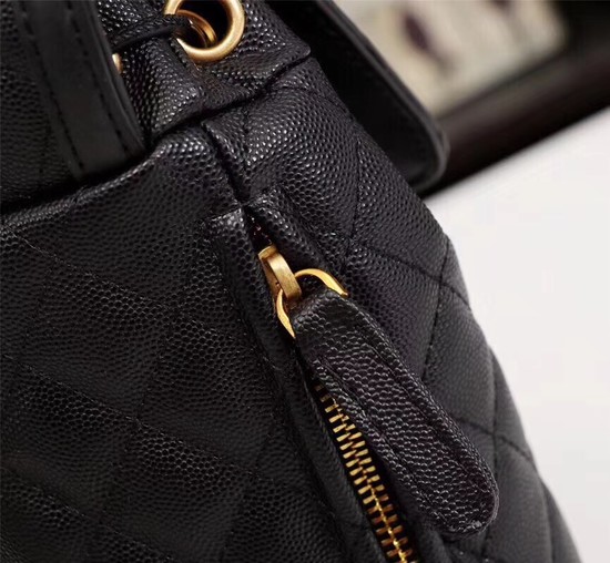Chanel Caviar Leather Backpack 83430 black