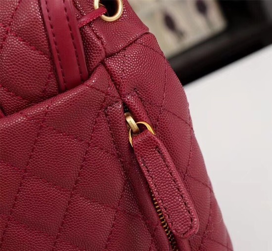 Chanel Caviar Leather Backpack 83430 red