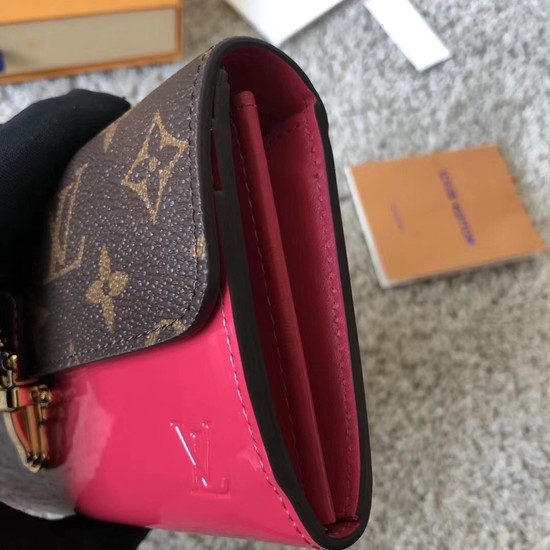 Louis Vuitton CHERRYWOOD WALLET M61719 fuchsia