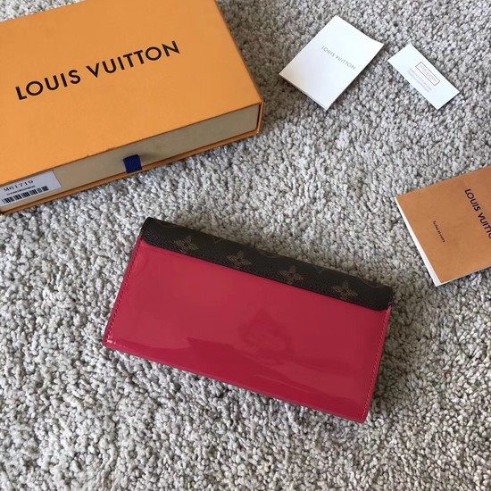 Louis Vuitton CHERRYWOOD WALLET M61719 fuchsia