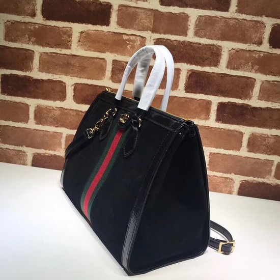 Gucci Ophidia medium top handle bag 524537 black