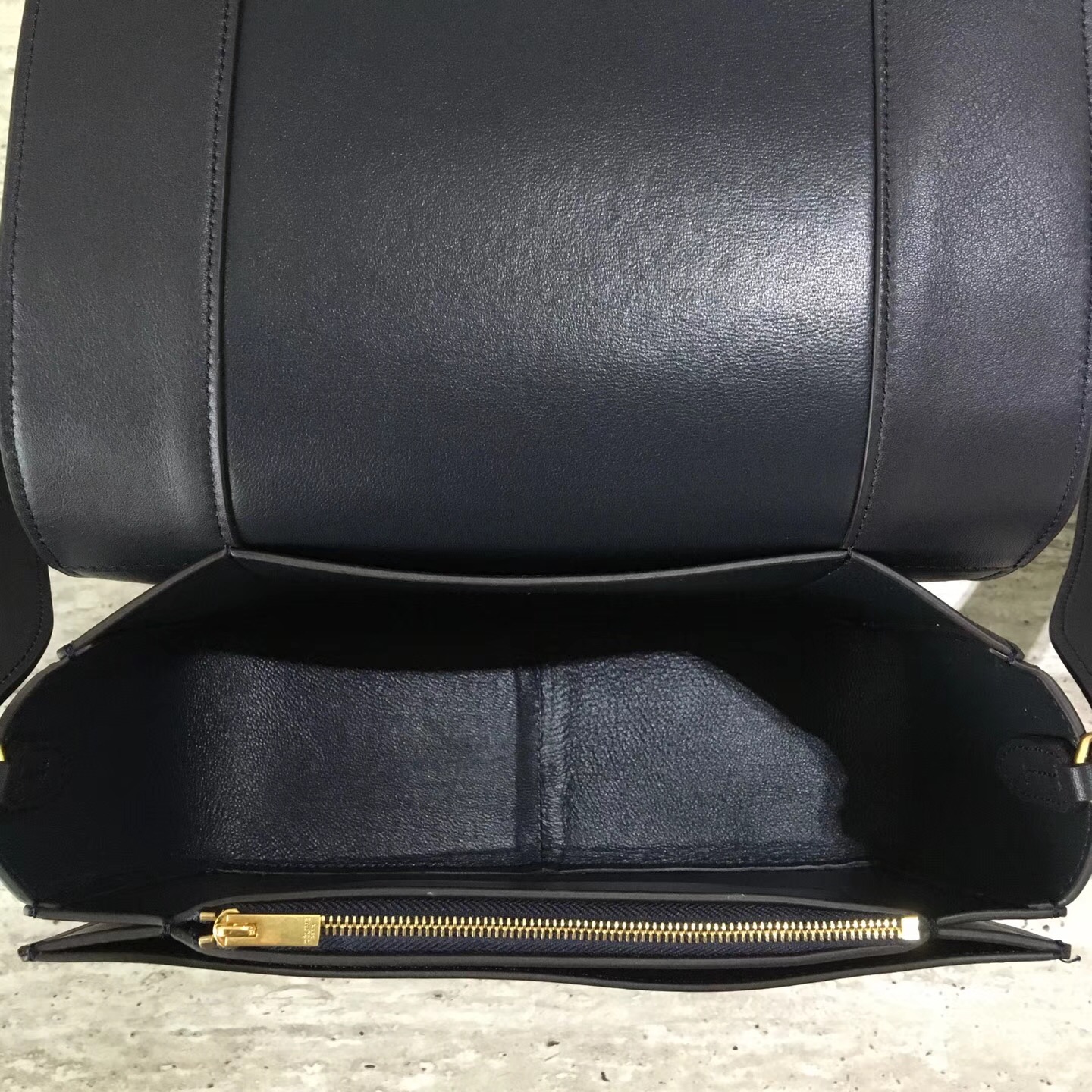 Celine frame Bag Original Calf Leather 5756 Wine&Royal Blue