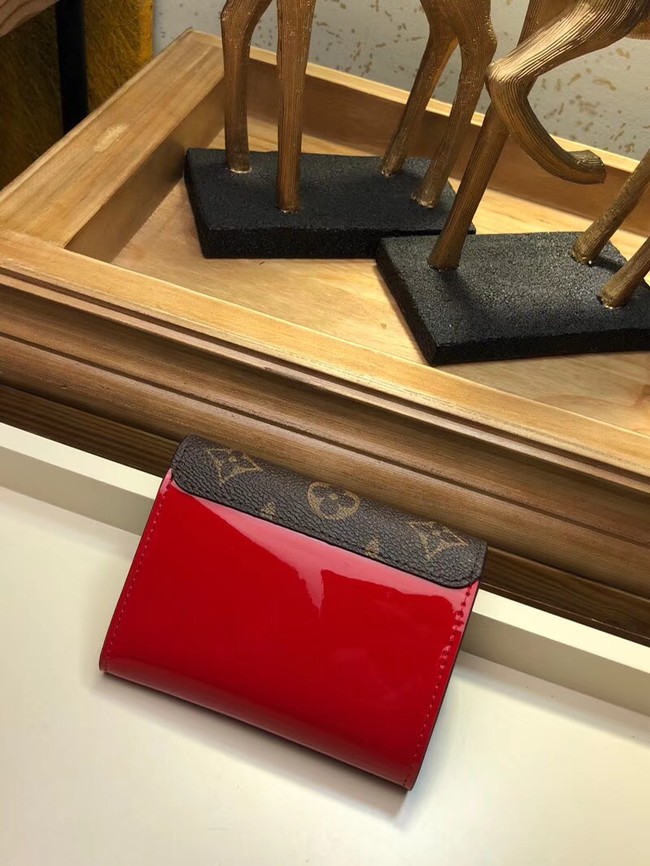 Louis Vuitton CHERRYWOOD COMPACT WALLET M61911 red