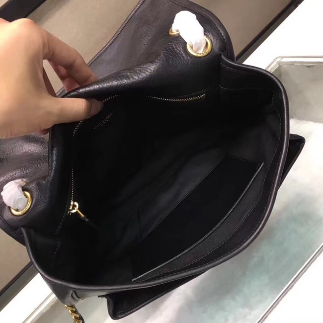 Saint Laurent Niki Large Monogram Shoulder Bag 2829 black