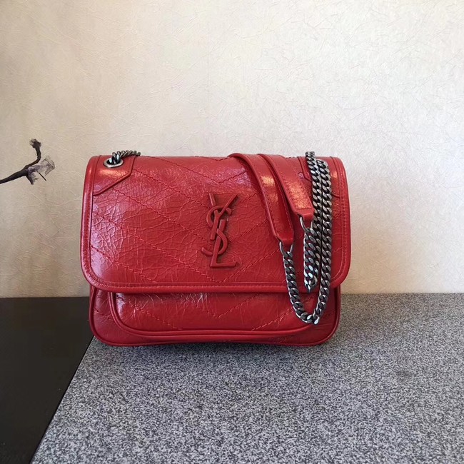 Yves Saint Laurent MINI Niki Chain Bag 498893 red