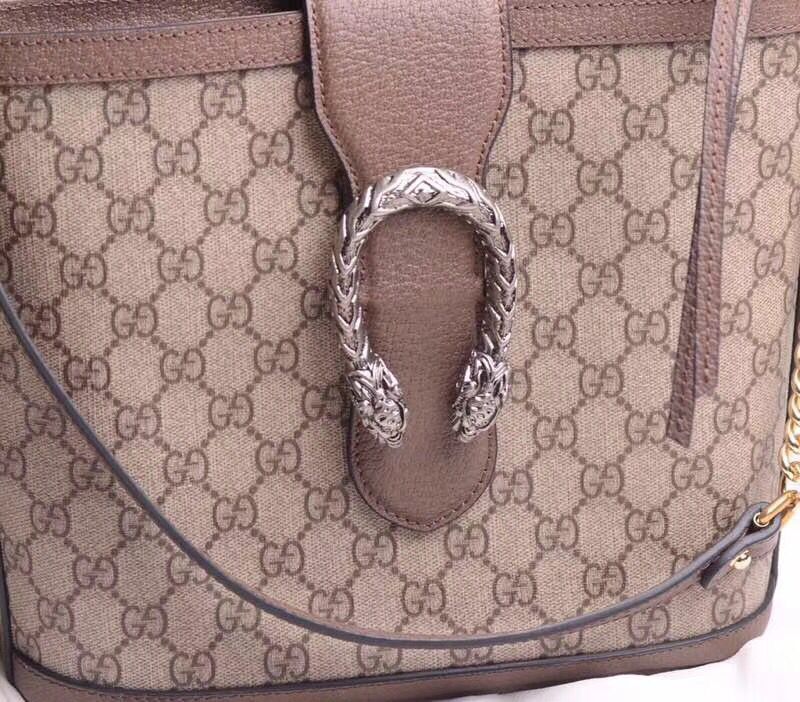 Gucci Vintage Dionysian Bucket Bag 49962 Brown