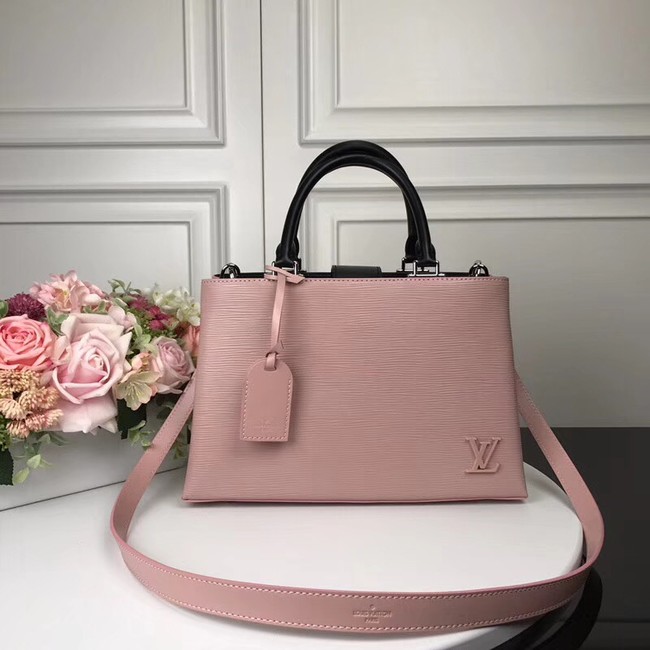 Louis Vuitton KLEBER MM EPI INDIGO M51333 pink