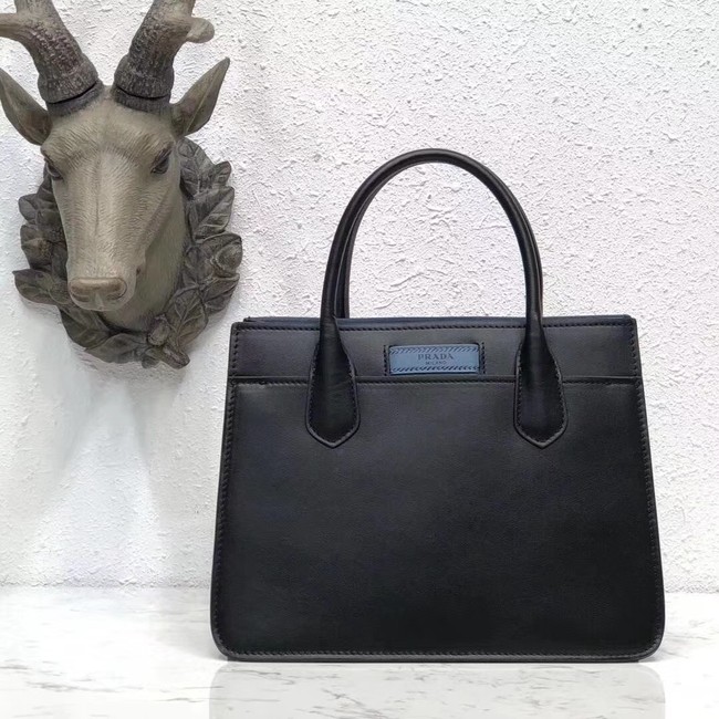 Prada dual calf leather bag 1BA178 black