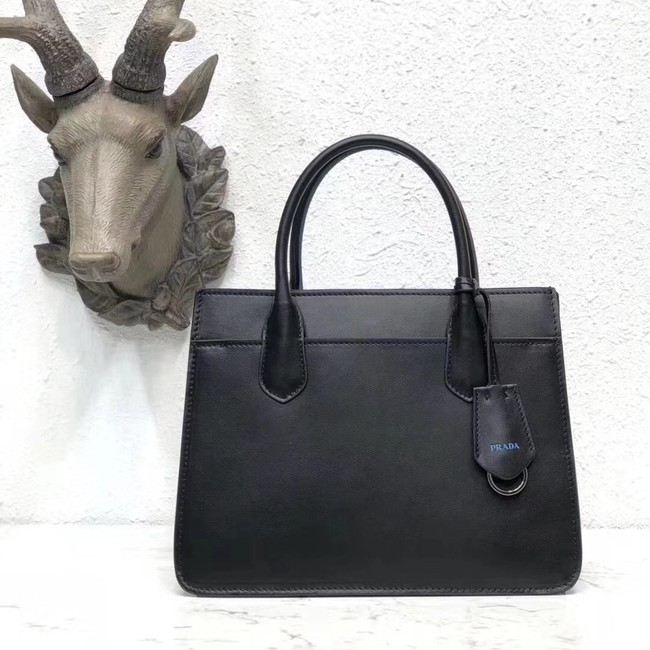 Prada dual calf leather bag 1BA178 black