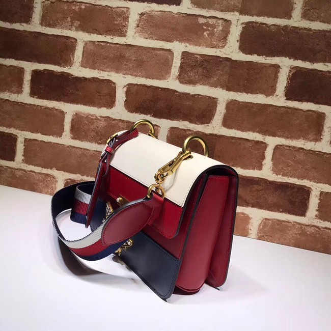 Gucci Queen Margaret small shoulder bag 476542 red&white&blue