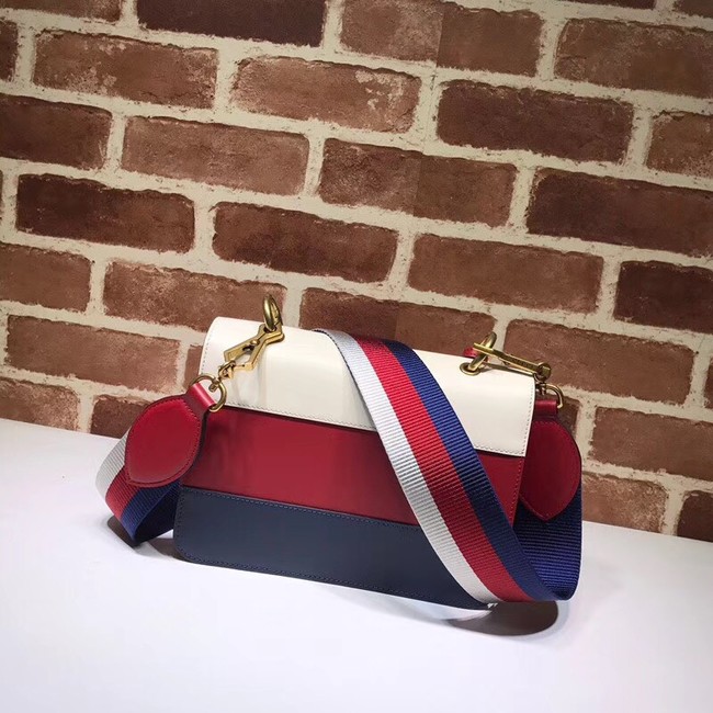 Gucci Queen Margaret small shoulder bag 476542 red&white&blue