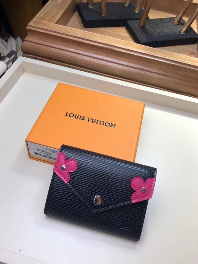 Louis Vuitton Epi Leather VICTORINE WALLET M62980 black