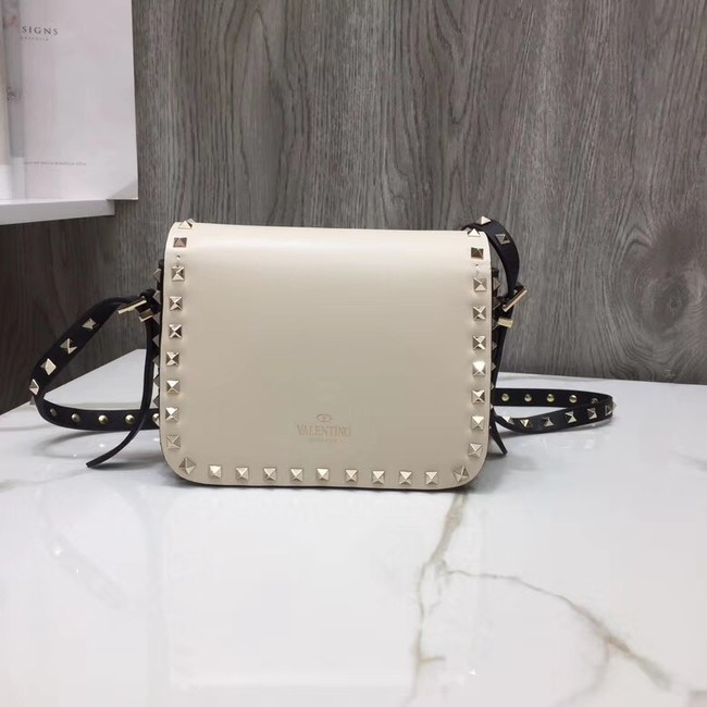 Valentino Original Leather cross-body bag 0936M black&white